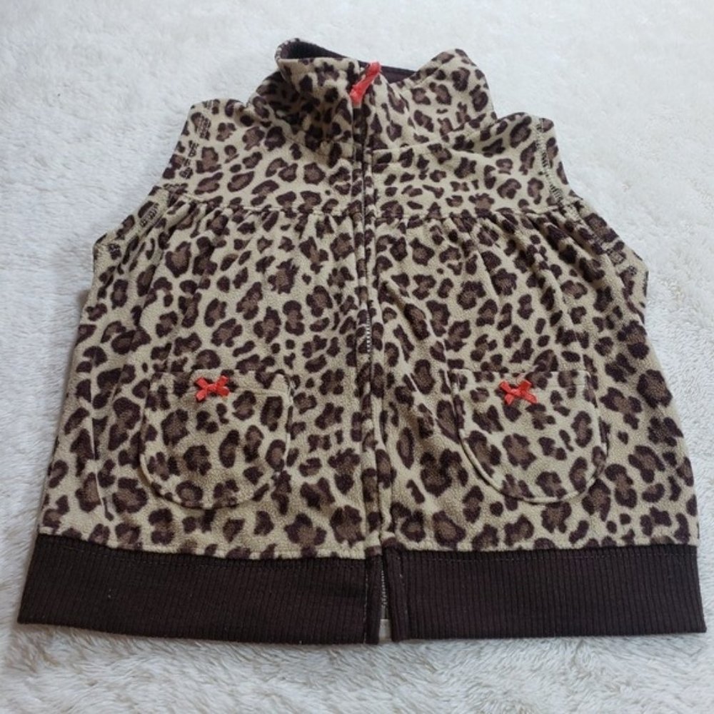 Carter's | Animal Print Sweater Vest